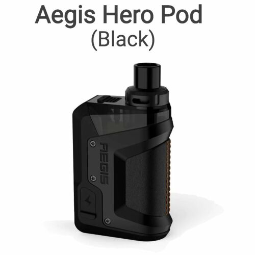 Geekvape Aegis Hero Pod Mod Kit 1200mAh (BLACK), вейп Аегис Хиро от Гиквейп, без жидкости